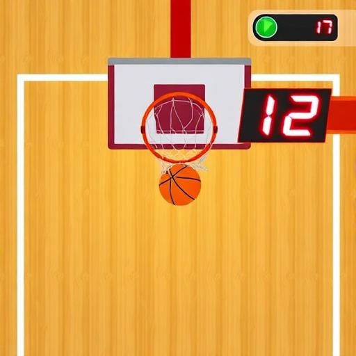 Basketball Hoops gameplay screenshot