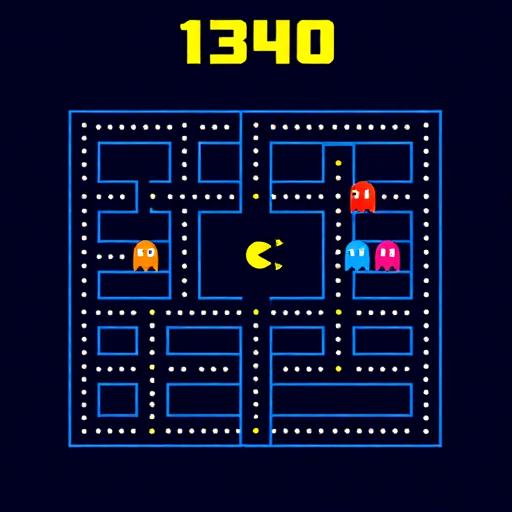 Pac-Man Maze gameplay screenshot