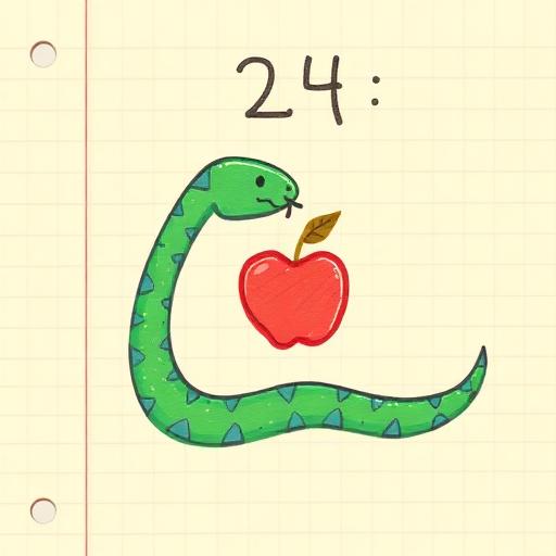 Doodle Snake gameplay screenshot